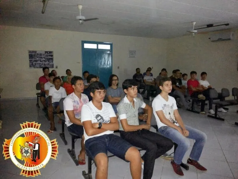 Reunião de apresentação da Ordem DeMolay