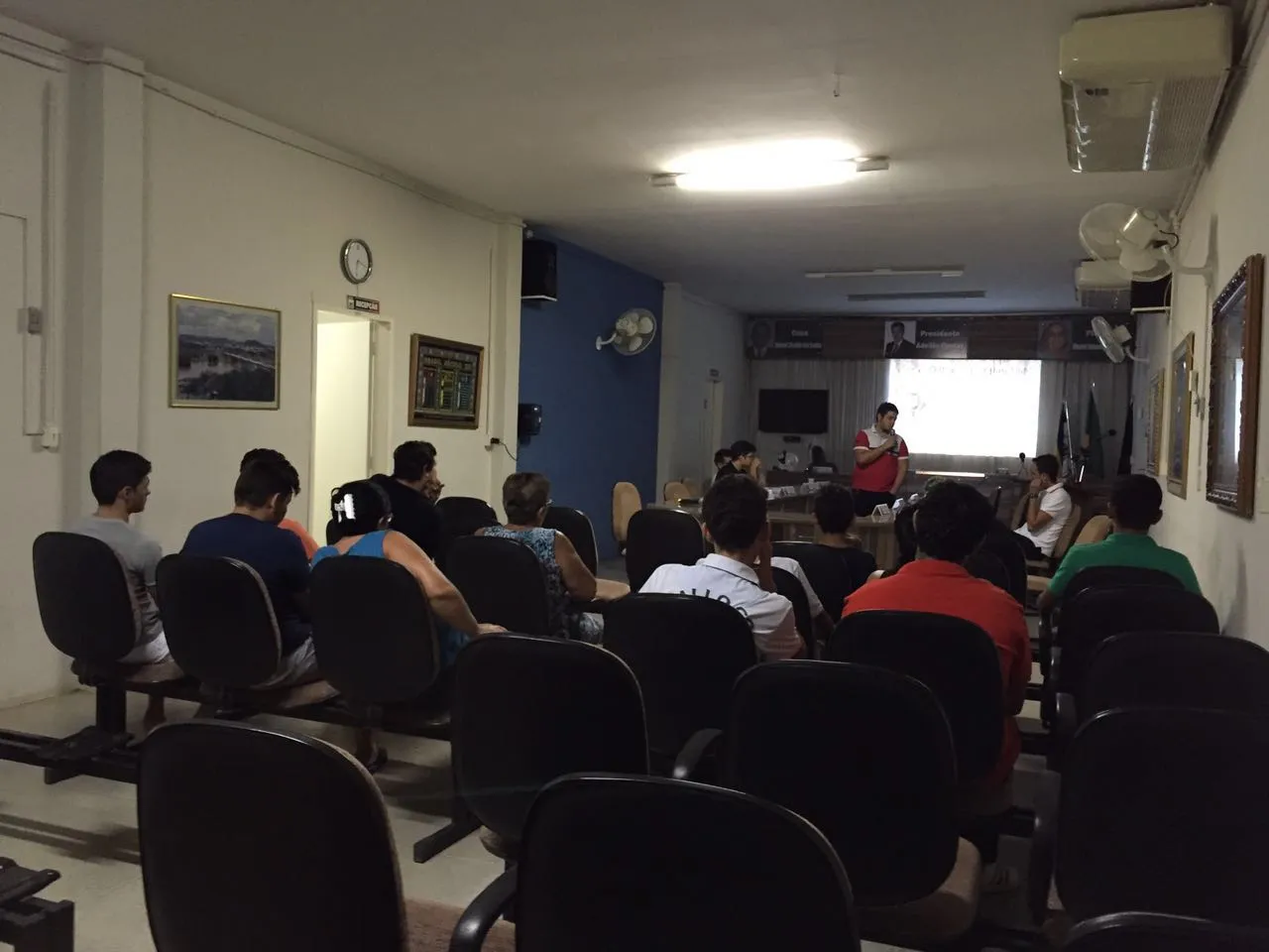 Reunião de Sindicância para forasteiros