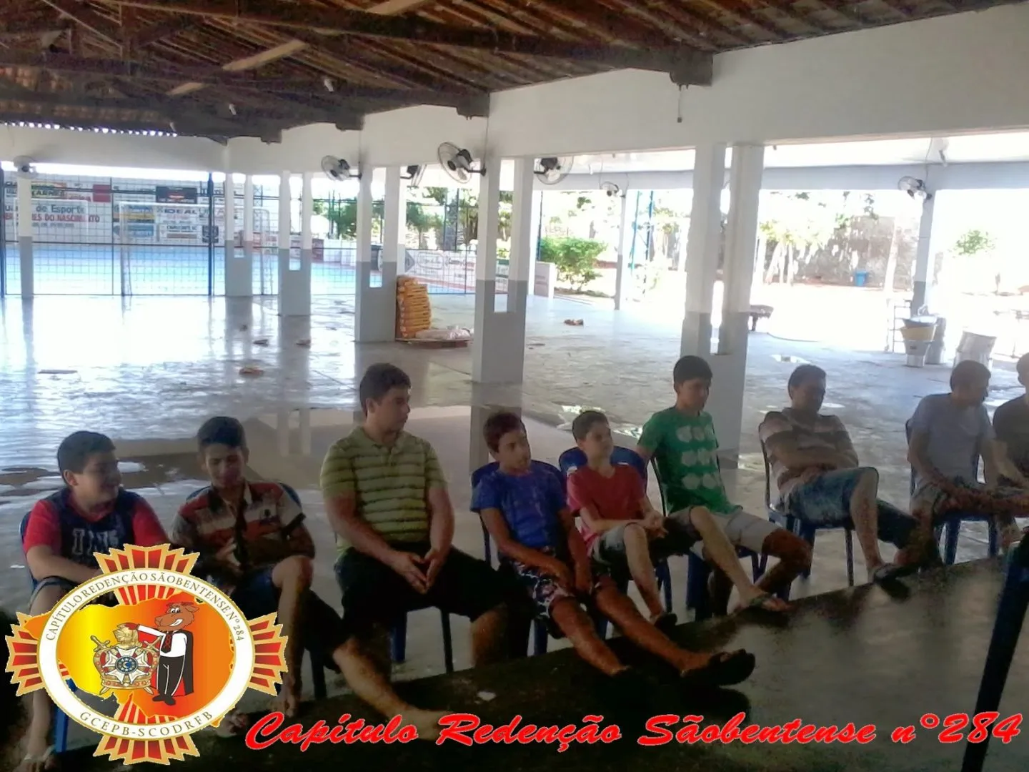Segunda reunião de apresentação da Ordem DeMolay