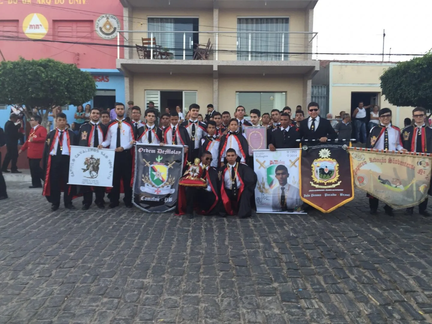 Desfile cívico na cidade de Camalaú