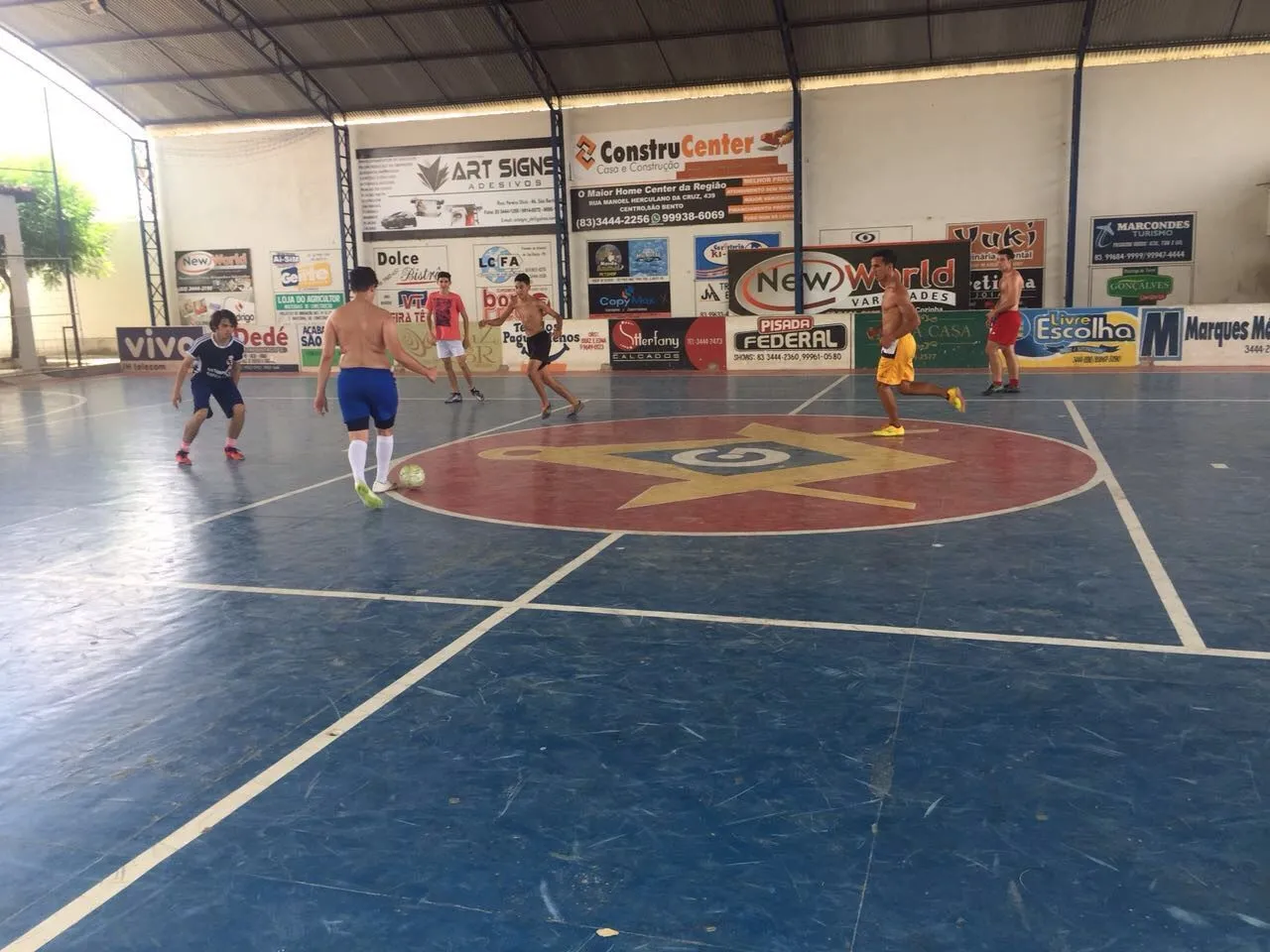 Primeira Confraternização e Atividade Esportiva da Gestão 2017.1