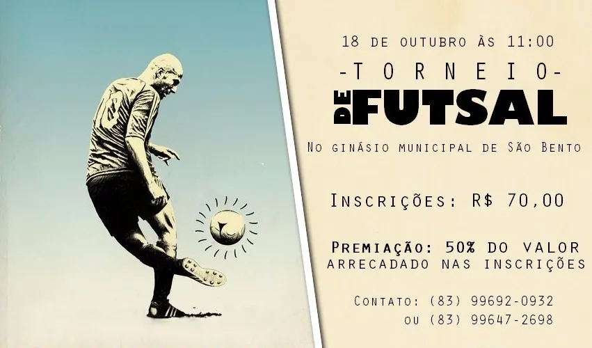 Torneio de Futsal