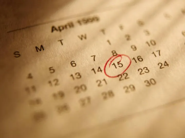 CALENDÁRIO DE ATIVIDADES!