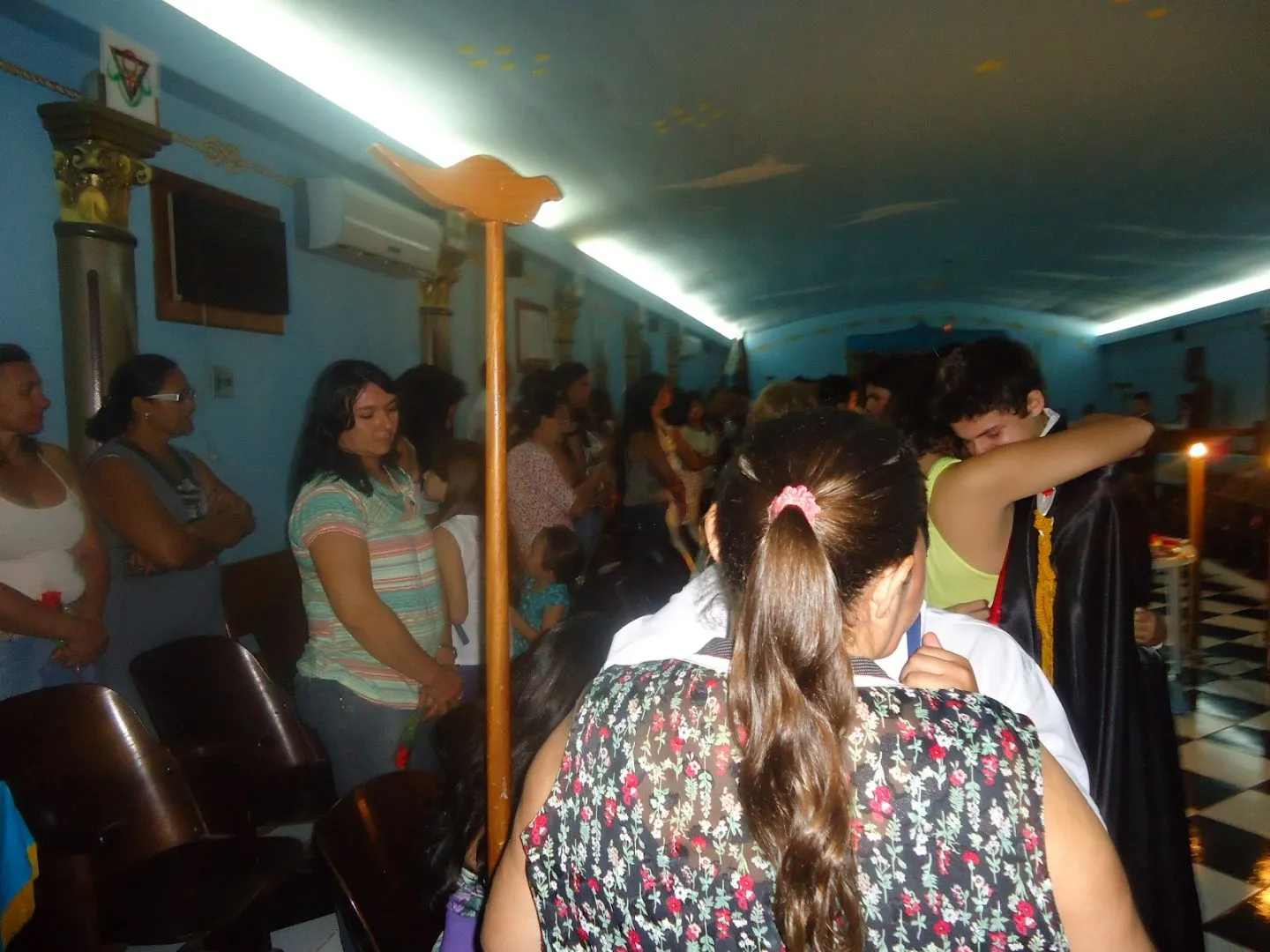 Cerimônia em homengem às mães