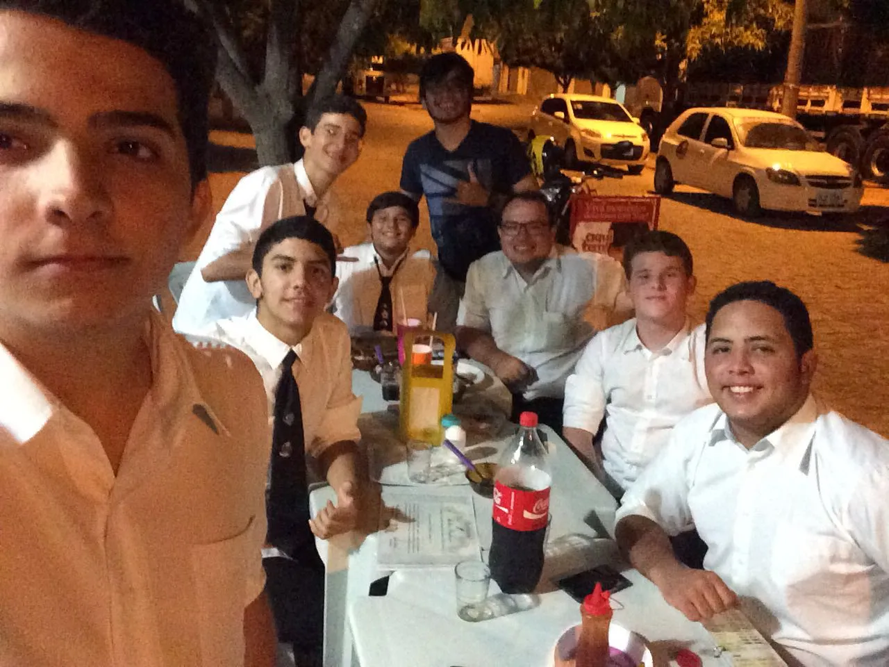 Confraternização após a Reunião Ritualística