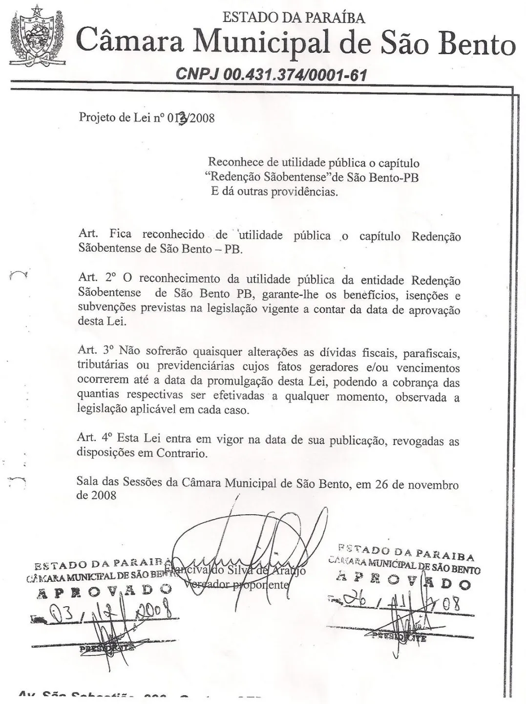 PARA NÃO TER MAIS DÚVIDAS...