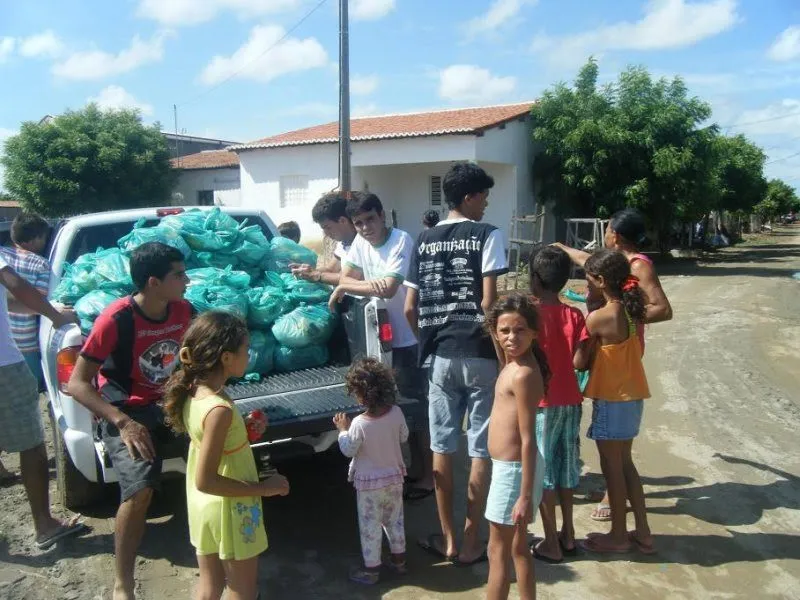 O CAPÍTULO REDENÇÃO SÃOBENTENSE REALIZOU A CAMPANHA DO NATAL SEM FOME