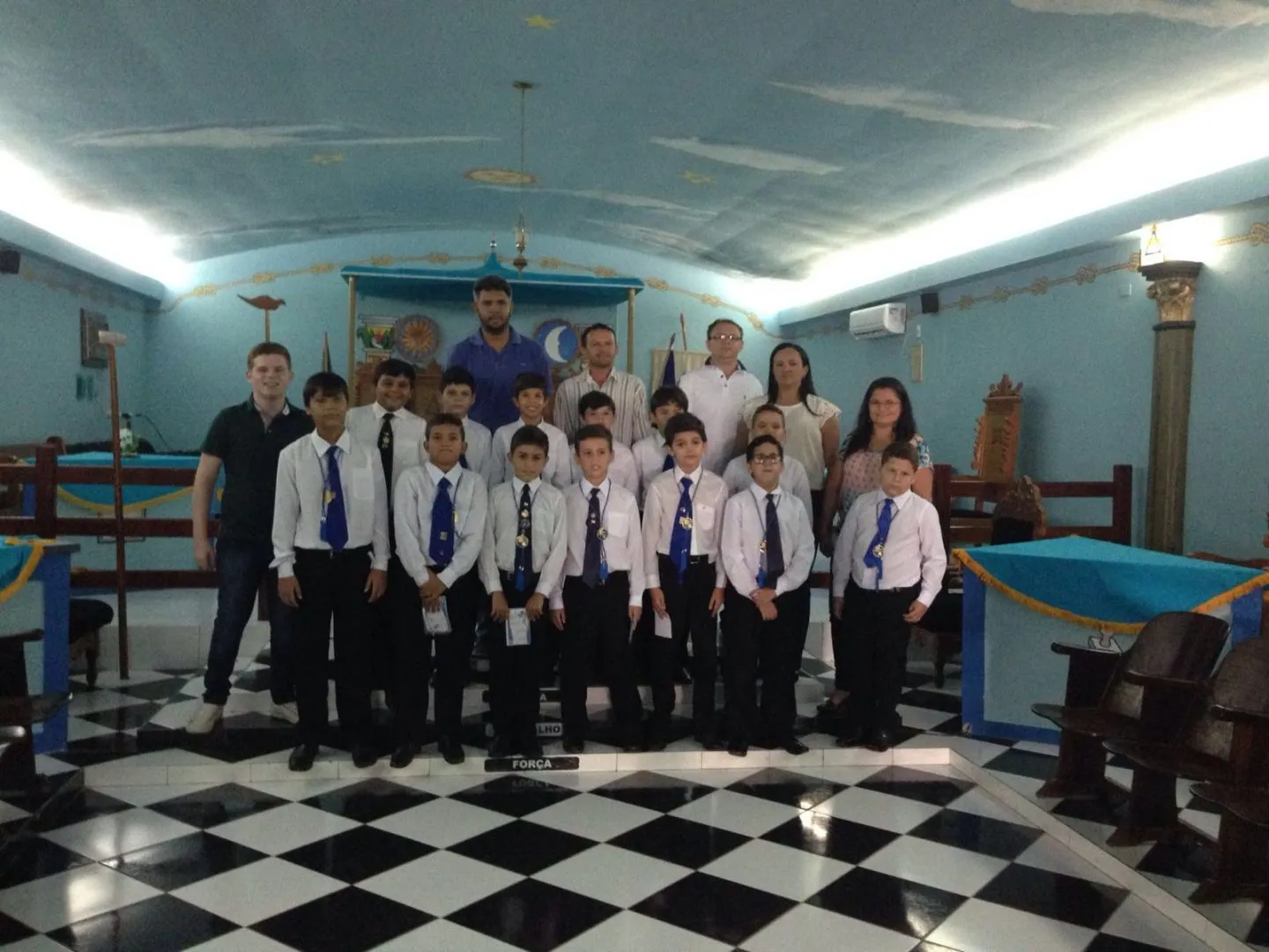 Apresentação Do 1° Preceptor e Instalação no Castelo dos Escudeiros.