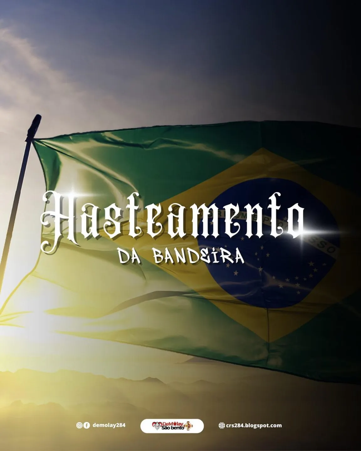 Na última quinta-feira, 7 de setembro, nosso Capitulo teve a honra de hastear a bandeira n…