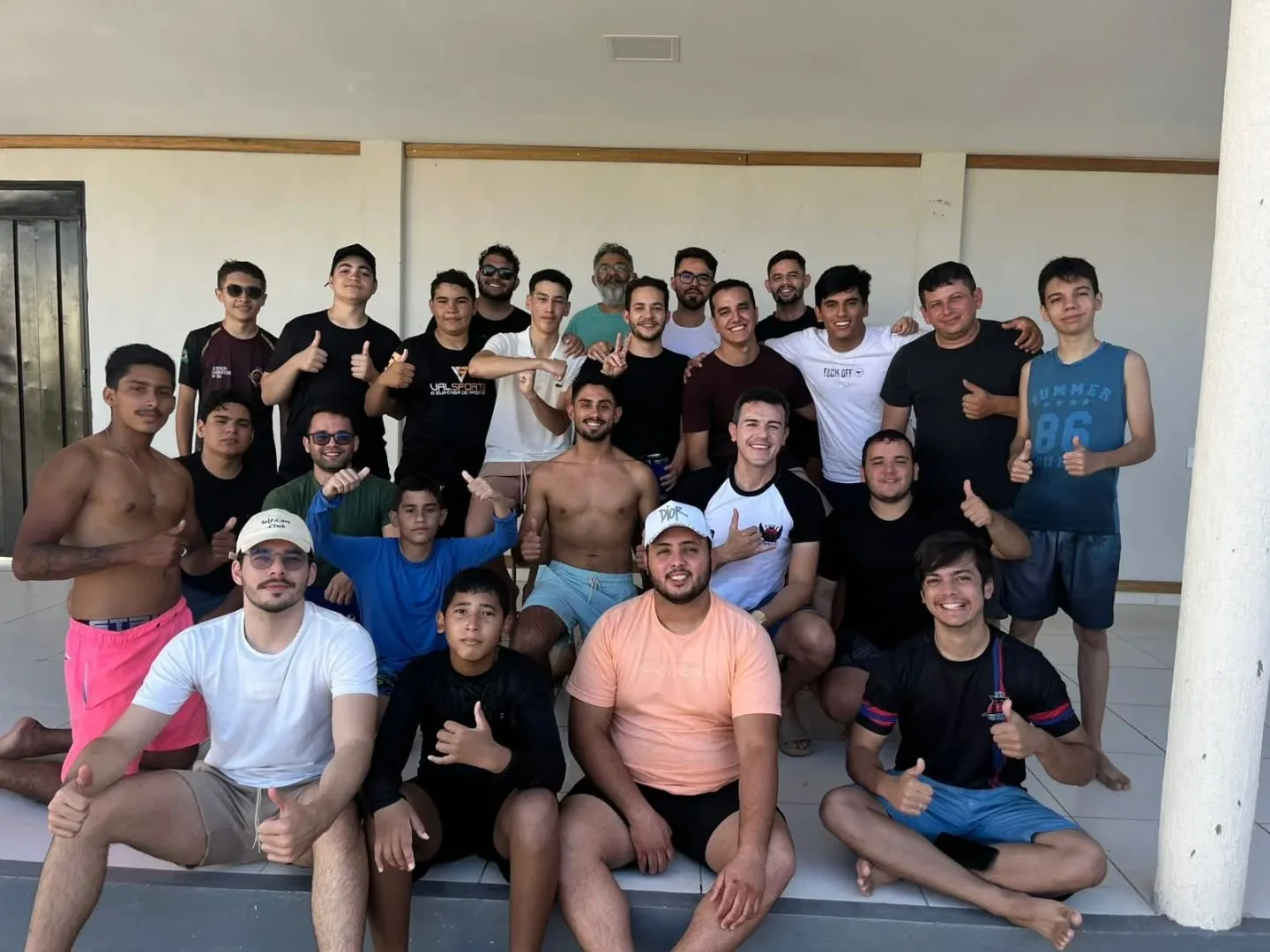 Lazer com os irmãos, comemorando os 29 anos de Capítulo @alumni_sao_bento