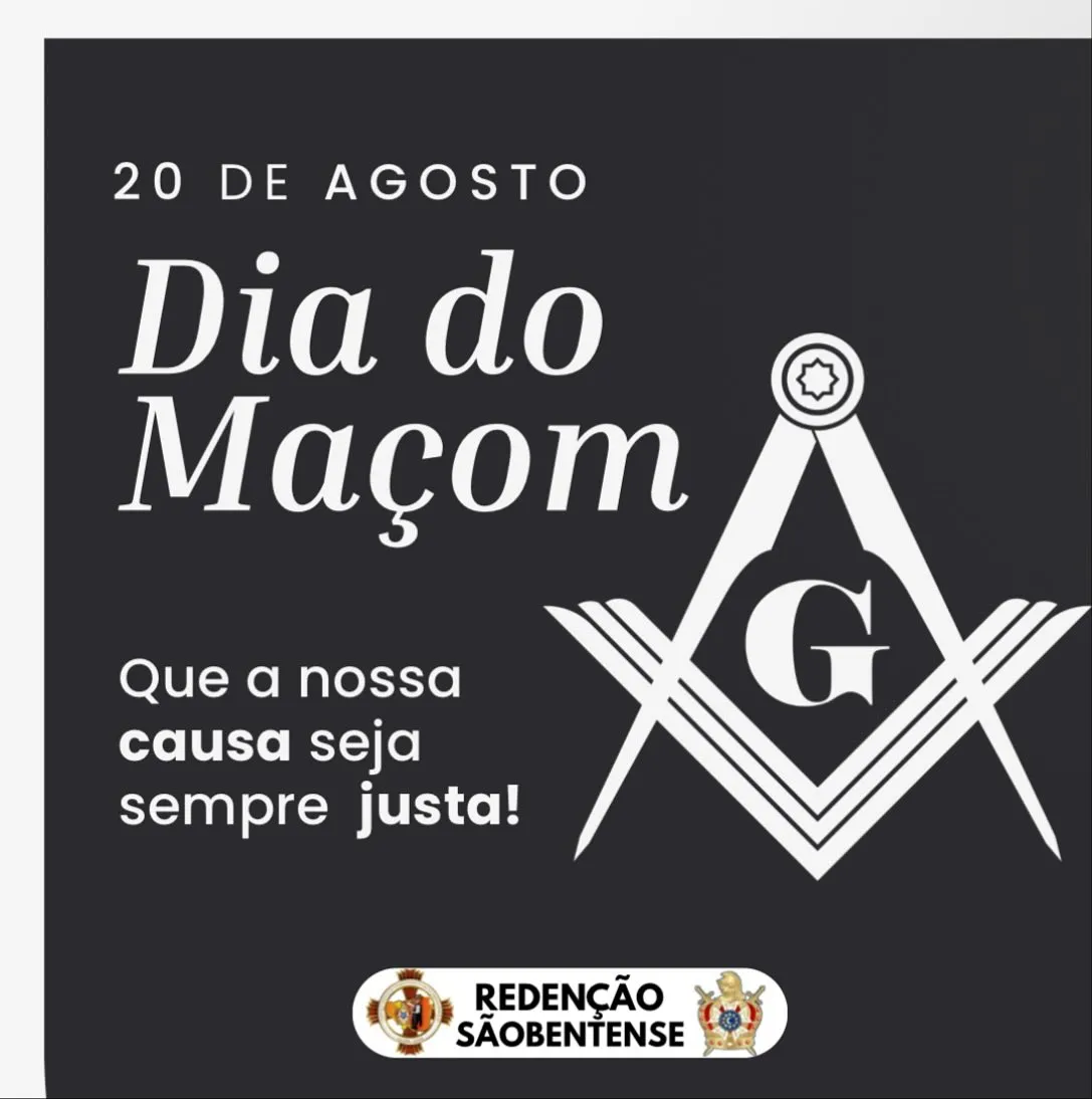 O Capítulo Redenção São-Bentense nº 284 parabeniza, neste Dia do Maçom, todos os tios das…