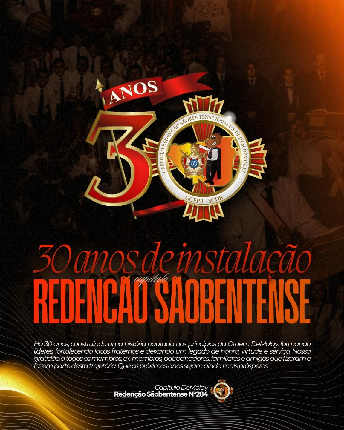30 anos de história que não se resumem em palavras, mas em vidas transformadas, amizades c…