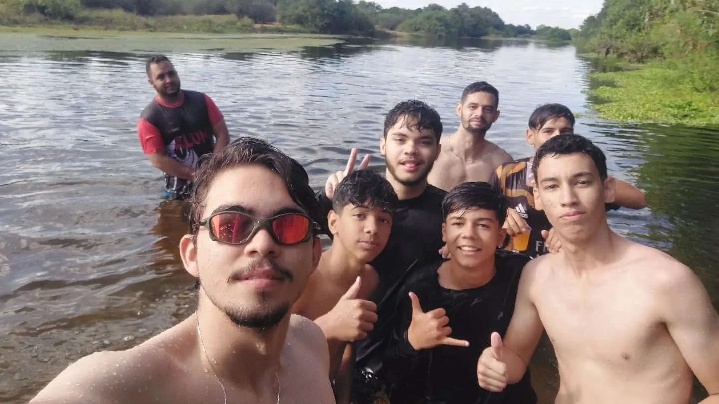 Domingo foi dia de rio! Atividade de lazer com os membros🌤
