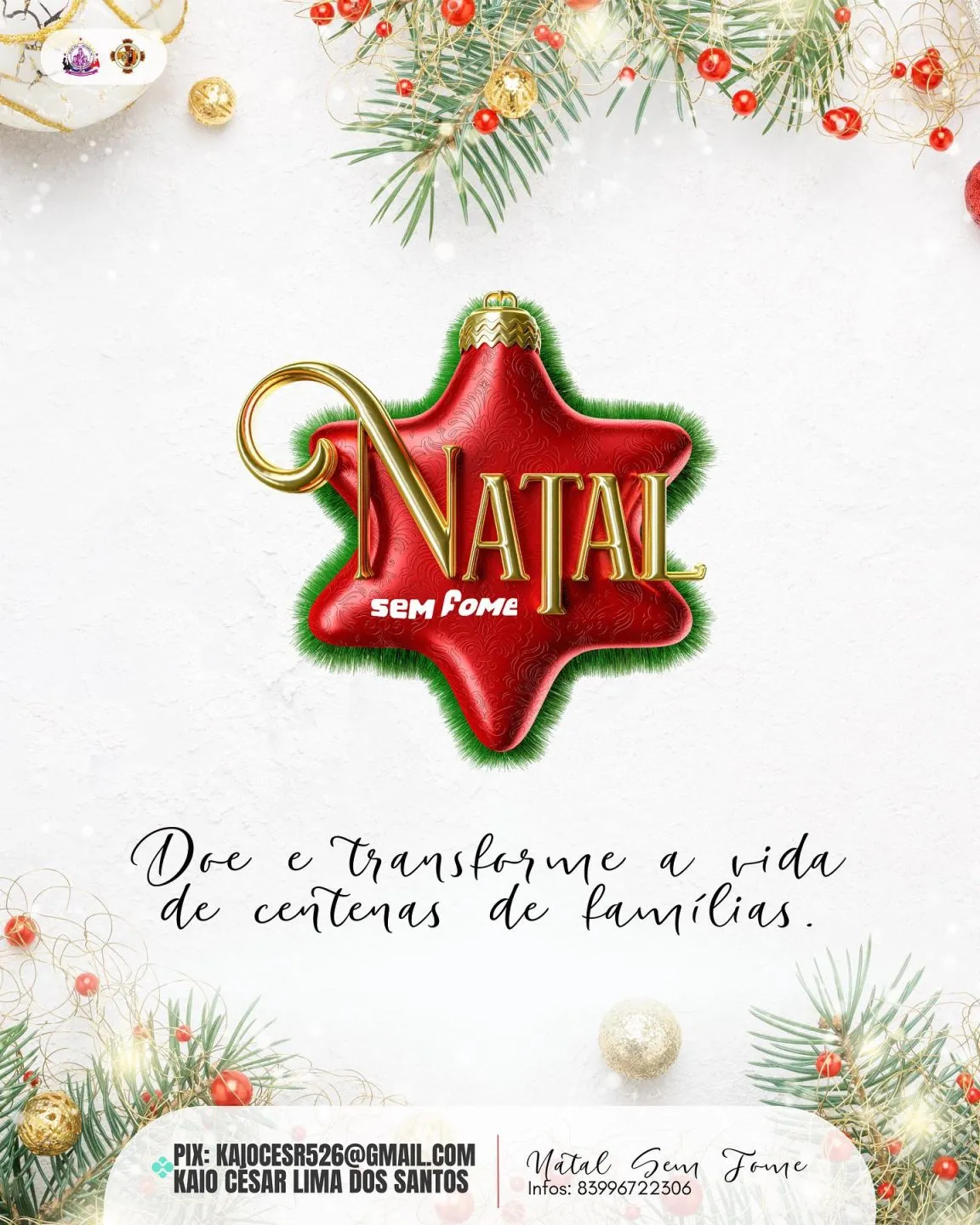 Chegou o Natal!! 🎄🎅🏼😍