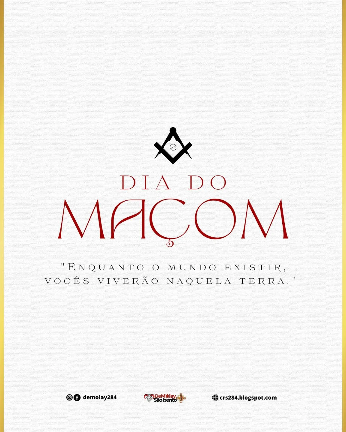 “Enquanto o mundo existir, vocês viverão naquela terra.”