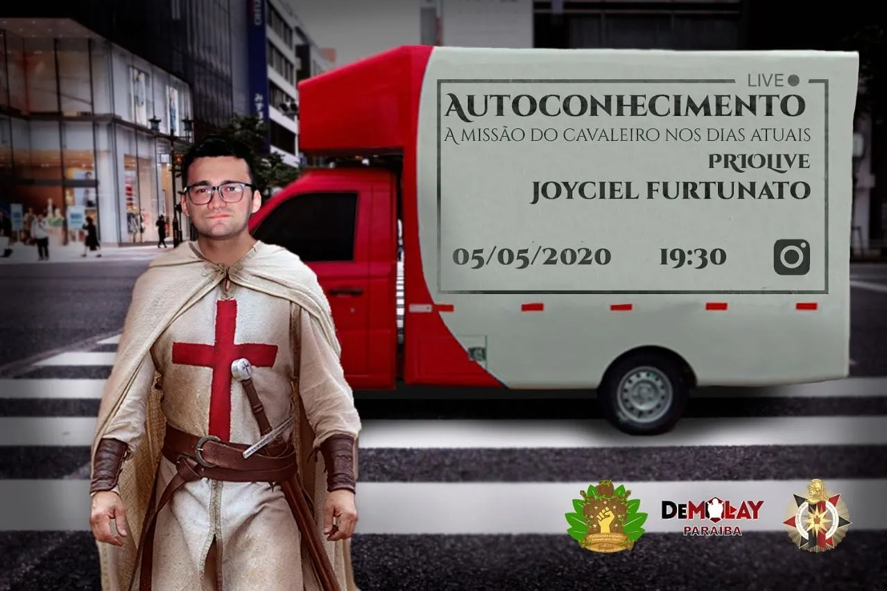 Faaaala, DeMolay!! Hoje, às 19:30, realizaremos mais uma transmissão do nosso PRIOLIVE! De…