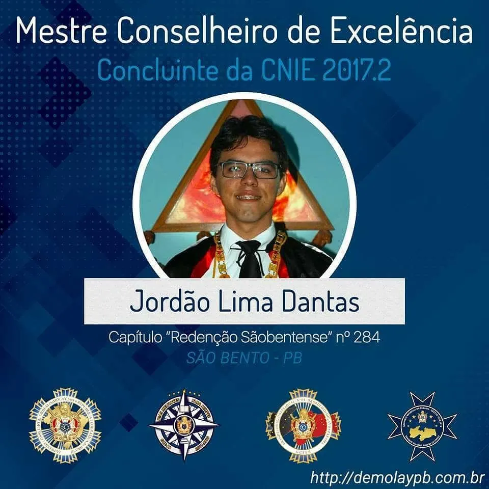 Na gestão 2017.2 diante todo o trabalho do Capítulo junto com o irmão Jordão Lima Dantas,…
