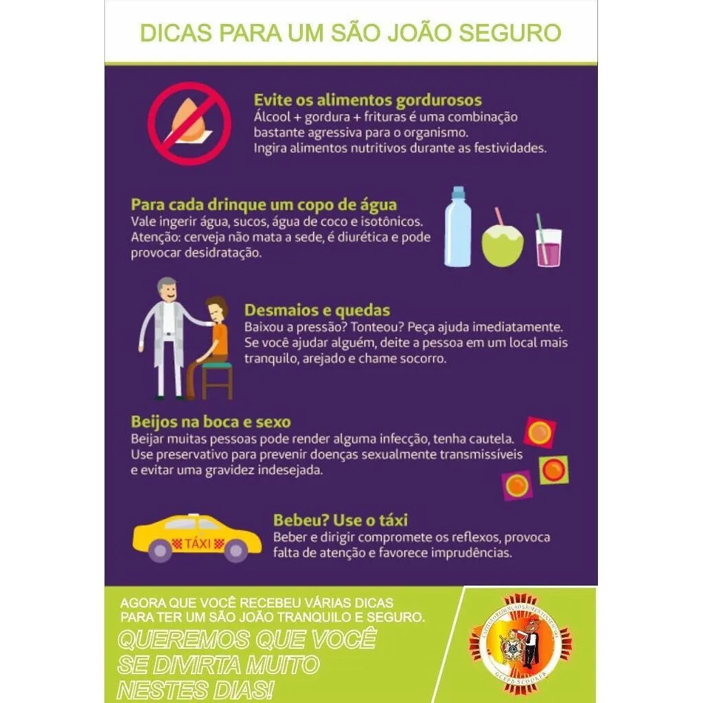 Para os irmãos que irão curtir as festas de São João fora de época, está aí algumas dicas…