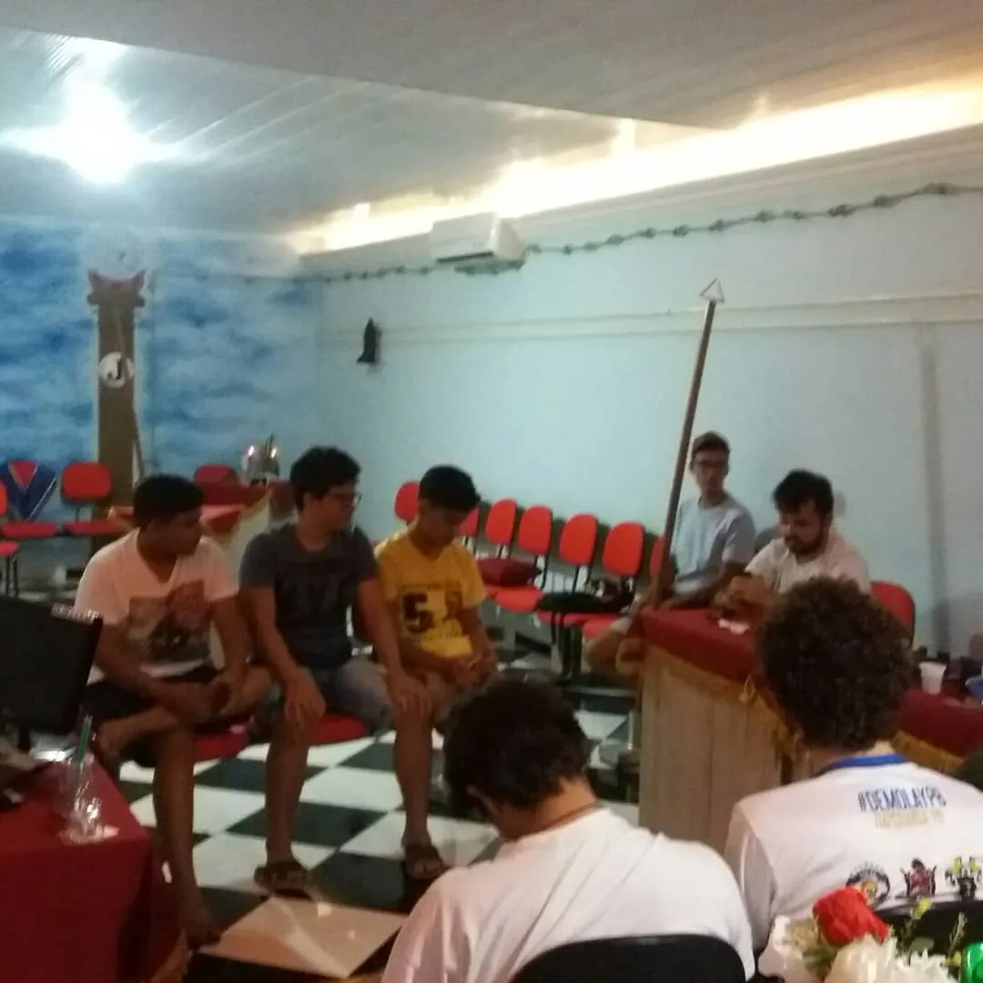 Ensaio ritualistico e reuniao administrativa do batalhao 284 !!