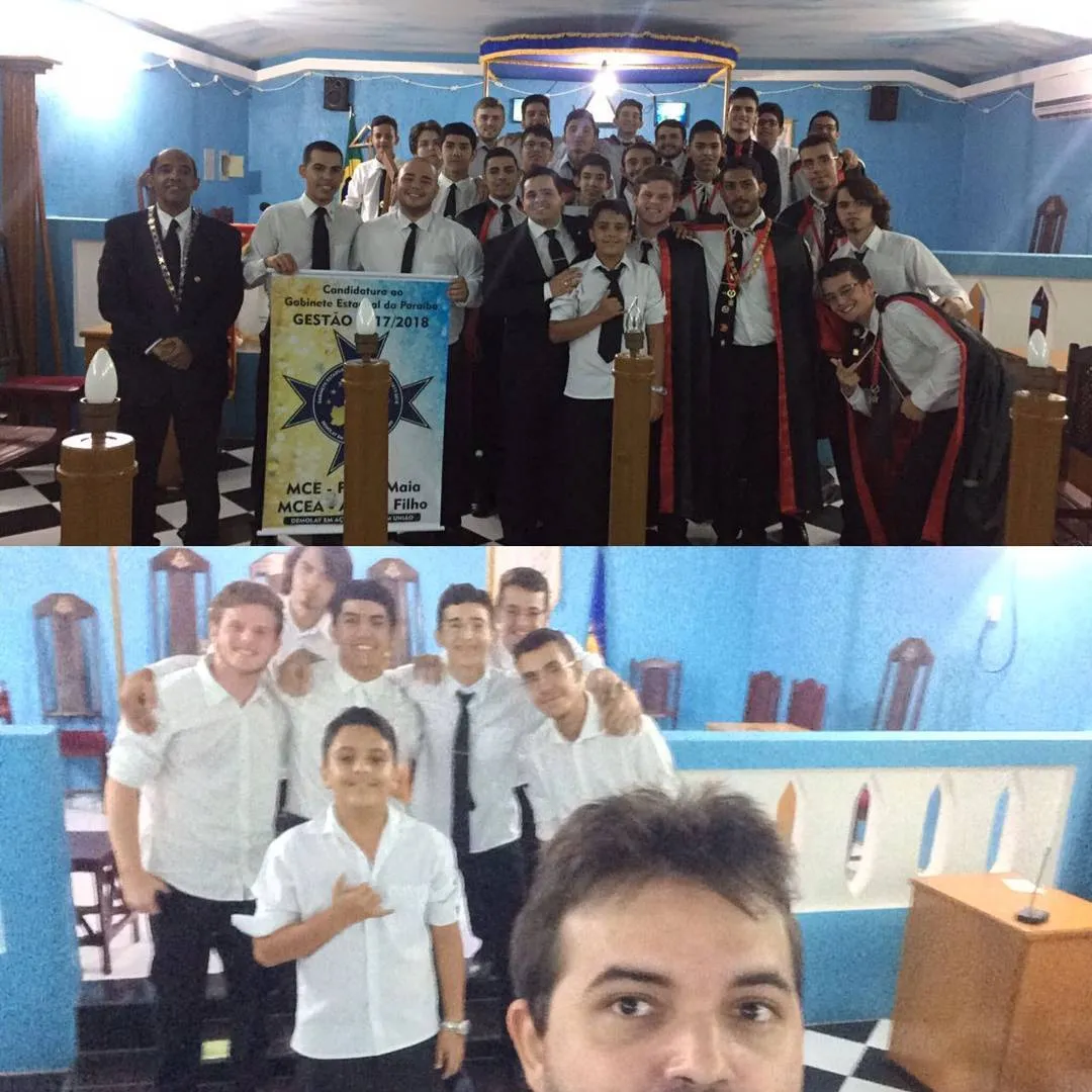 Prestigiamos na manhã de hoje a elevação do nosso capítulo Irmão @gvp794 , da cidade de Pa…