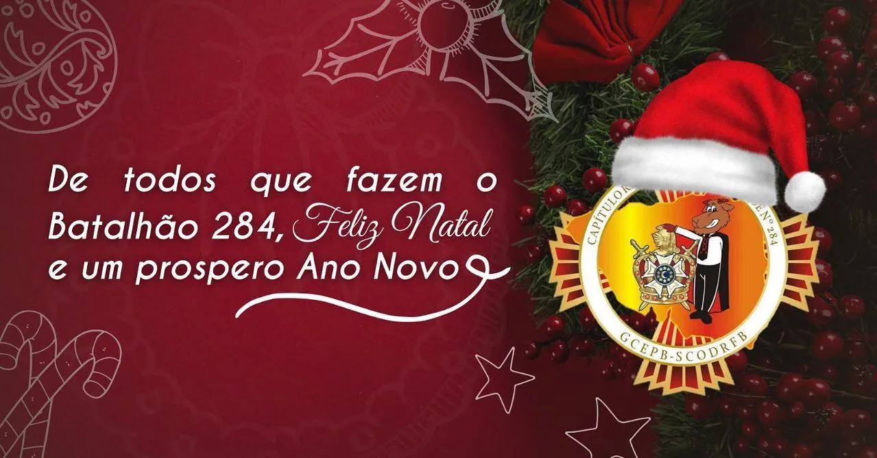 Nós do Capítulo Redenção Sãobentense N°284, desejamos para todos vocês, um FELIZ NATAL & u…