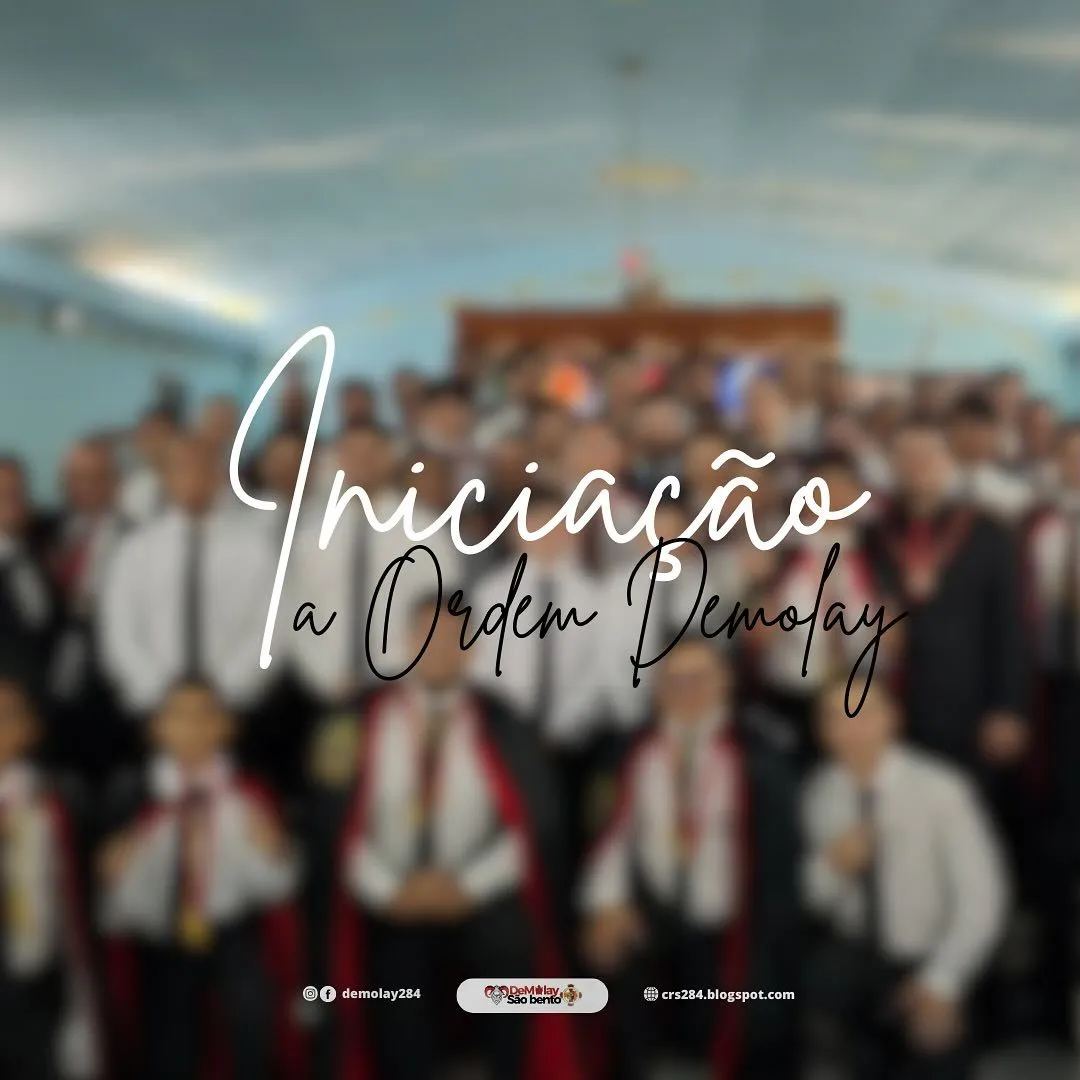 No dia 05 de outubro de 2025, o Capítulo Redenção Sãobentense nº 284 da Ordem DeMolay, nas…