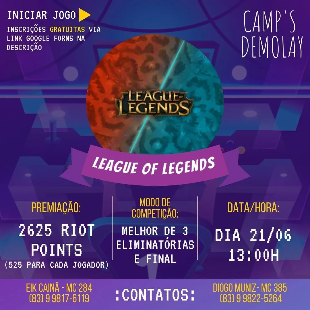 🎮*FALAA JOGADORES!* Preparados para a batalha?