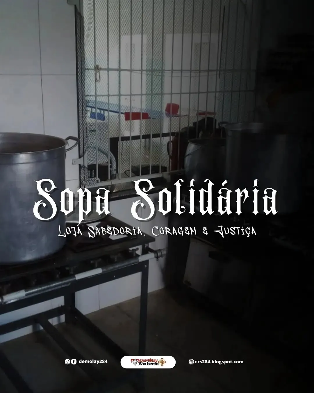Sábado, 23 de setembro, o Capítulo Redenção Sãobentense n°284, participou da filantropia d…