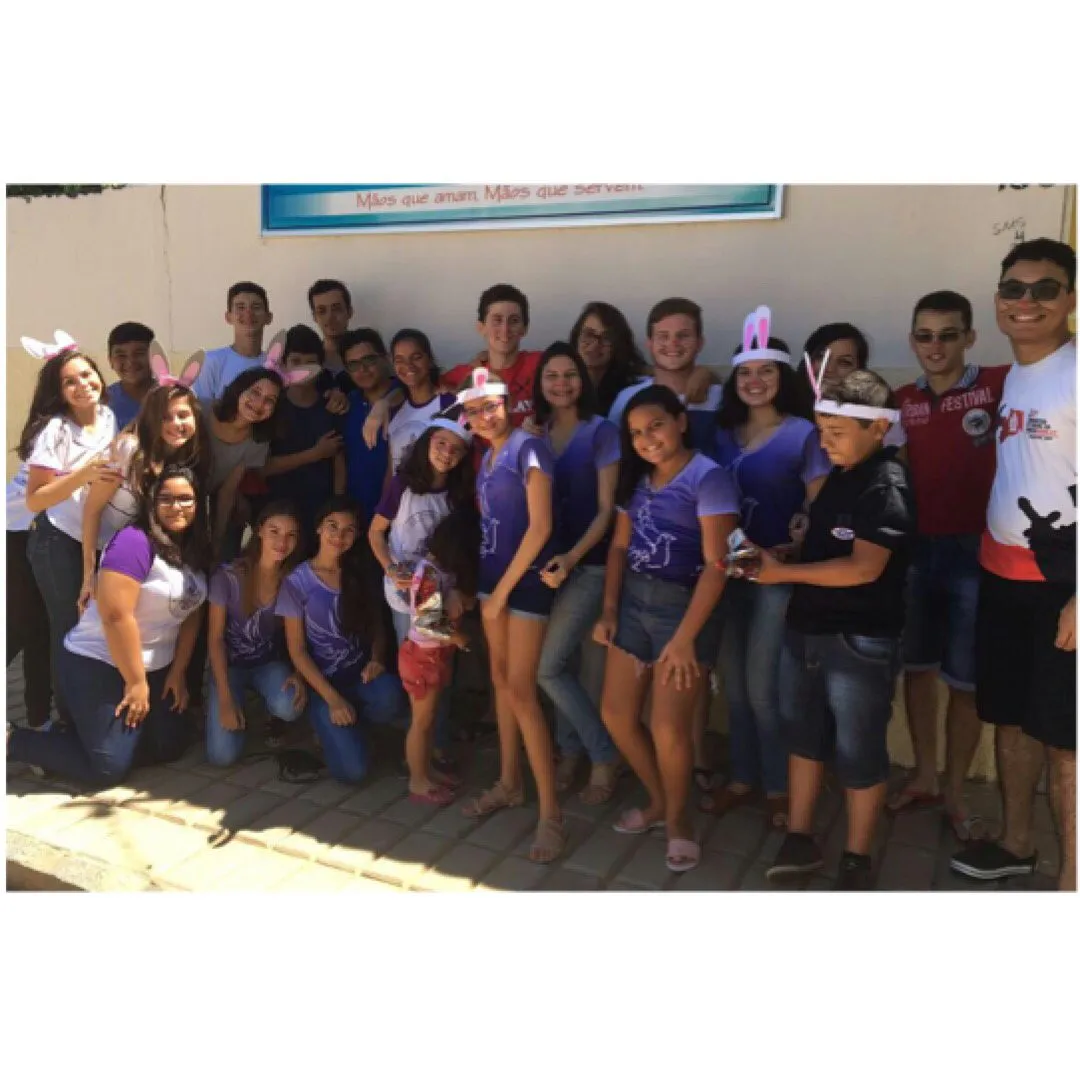 Realizamos hoje em conjunto com o Bethel 003, a Páscoa Solidária na Associação Mãos Dadas…