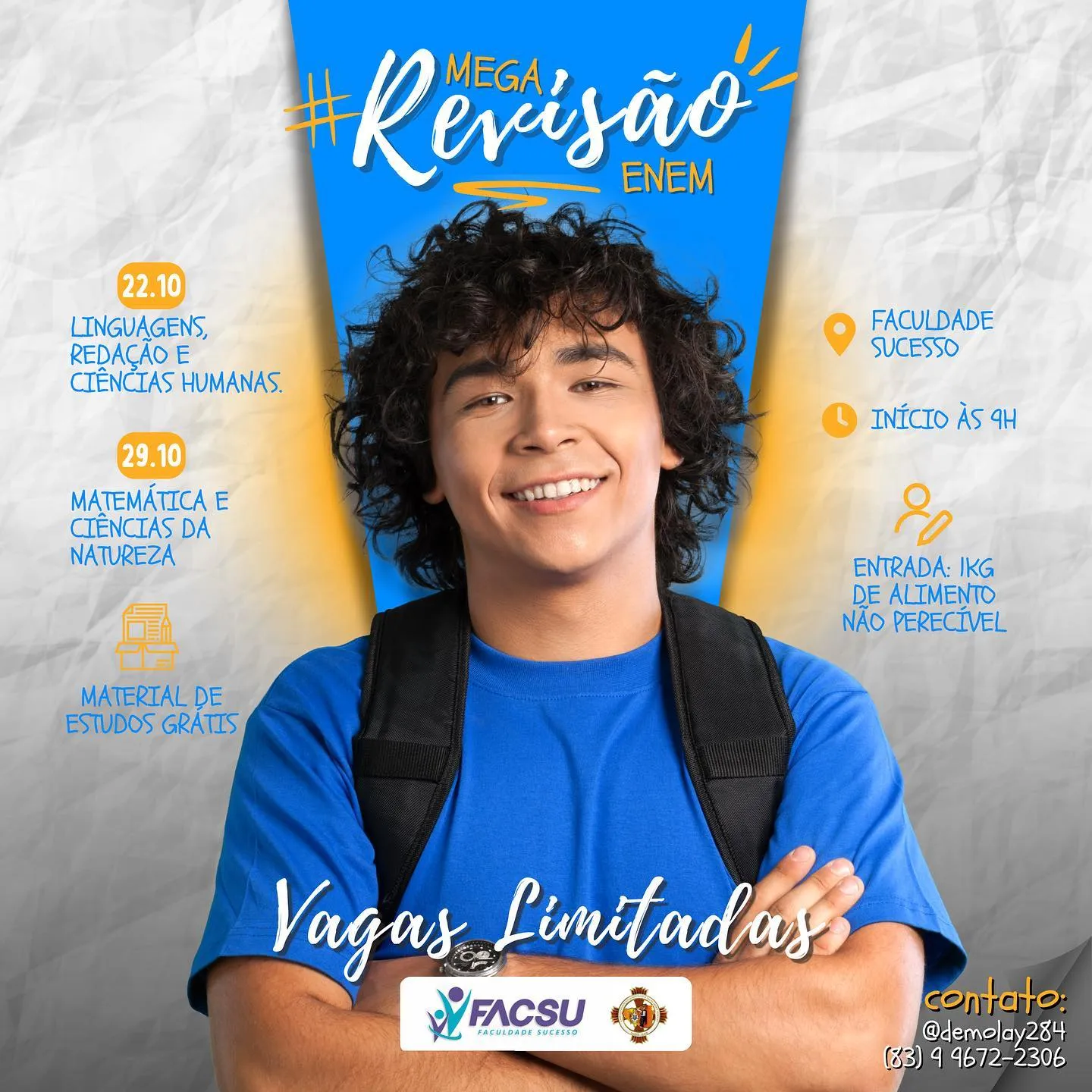 Se ligaaa na nossa grande revisão para o enem! 🔥📚
