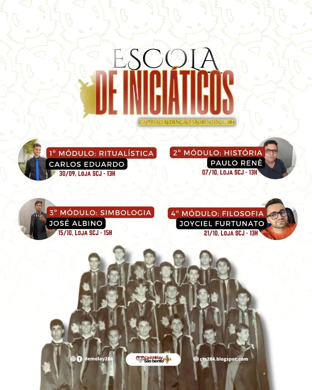 Anunciamos a programação dos estudos da escola de Iniciáticos de nosso Batalhão, onde, nos…