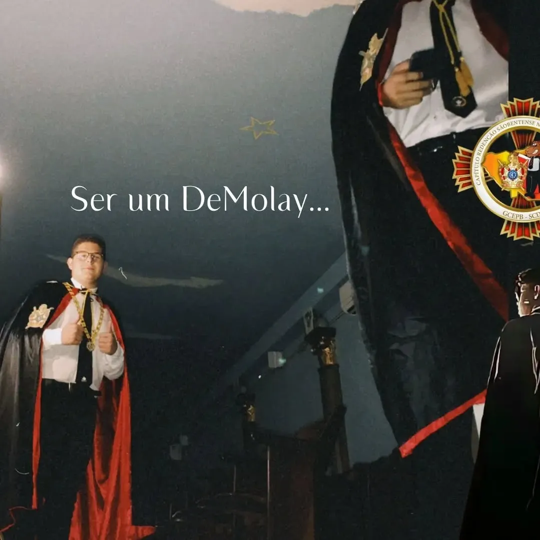 Ser um DeMolay, antes de tudo, é respeitar a todos, é ser leal aos seus ideais, ser tement…