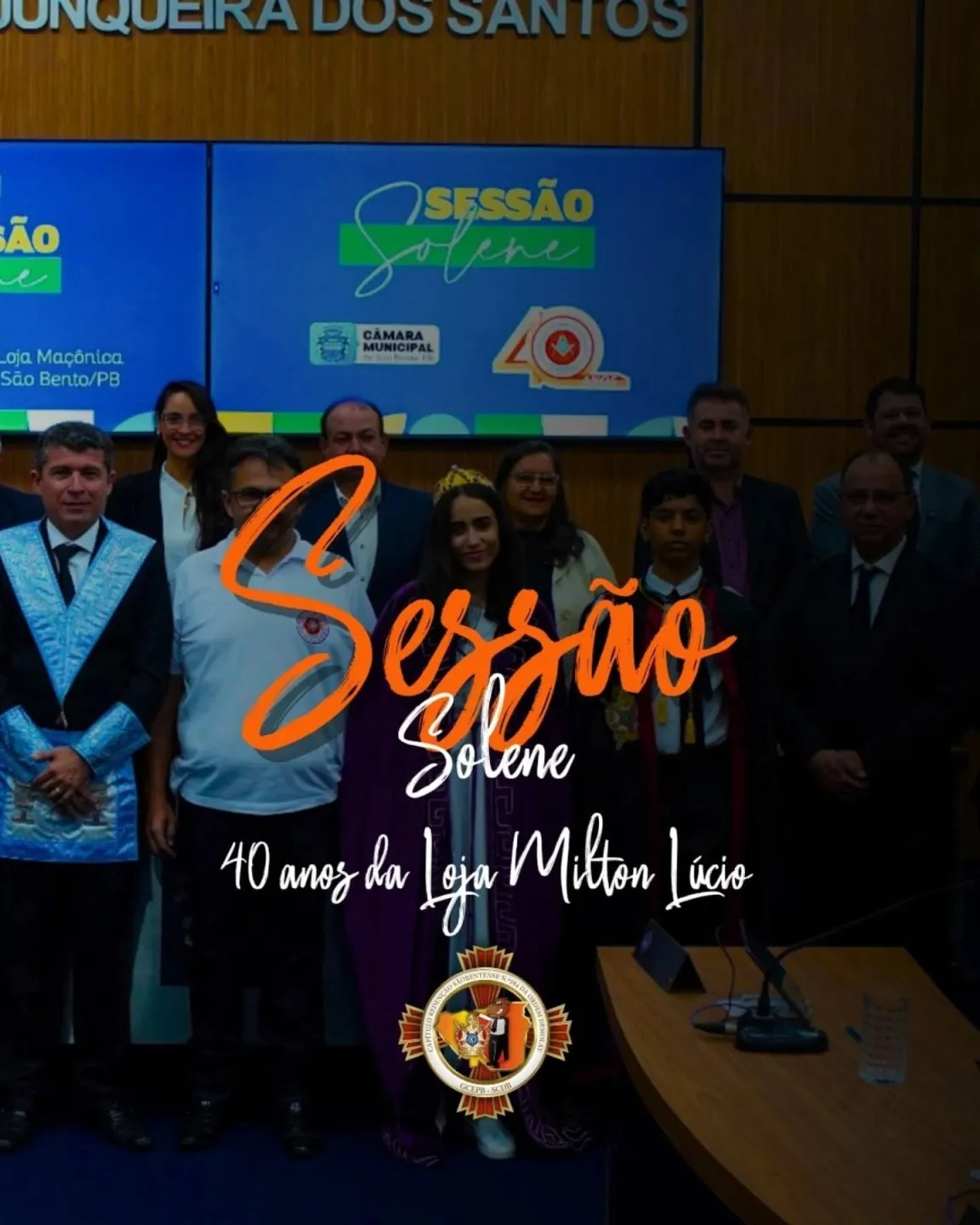 Na última Quarta-feira, na Câmara Municipal de São Bento, o Capítulo Redenção Sãobentense…