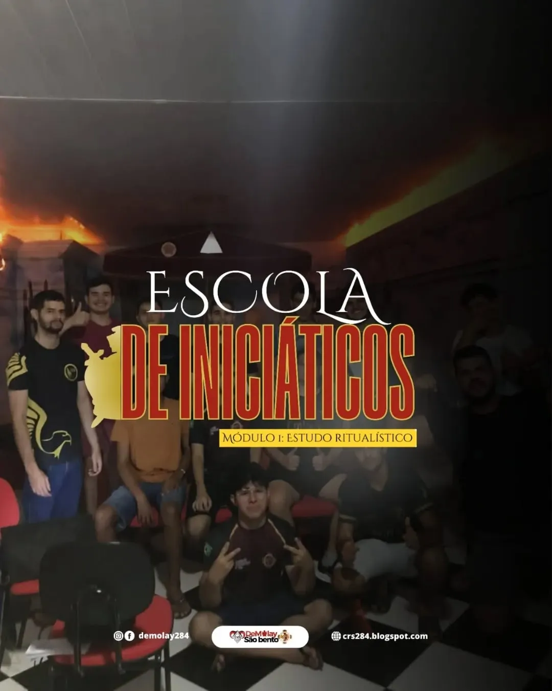 Dar-se o início à "Escola de Iniciáticos" de nosso Capítulo. Presenciamos um enriqueciment…