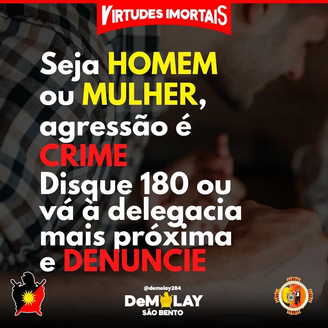 Não se cale, DENUNCIE!