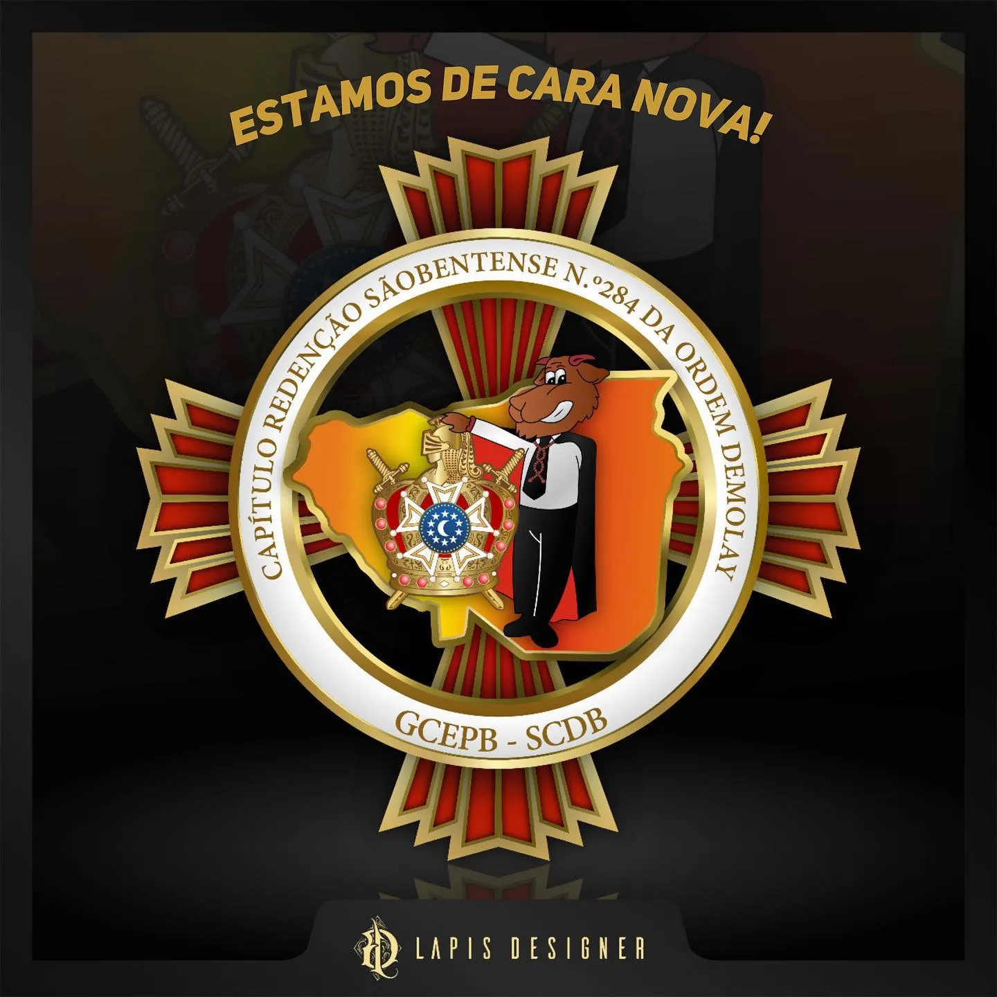Nossa nova Identidade Visual, atualizada pela @lapisdesigner 🚀