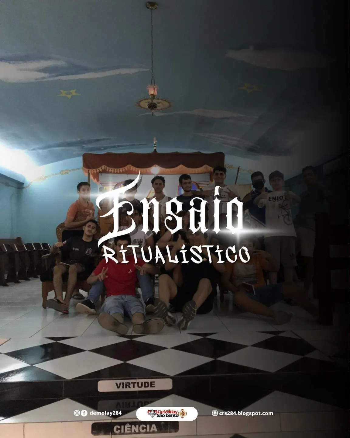 Na última segunda-feira, o Batalhão 284 realizou o quarto ensaio ritualístico da Gestão. F…
