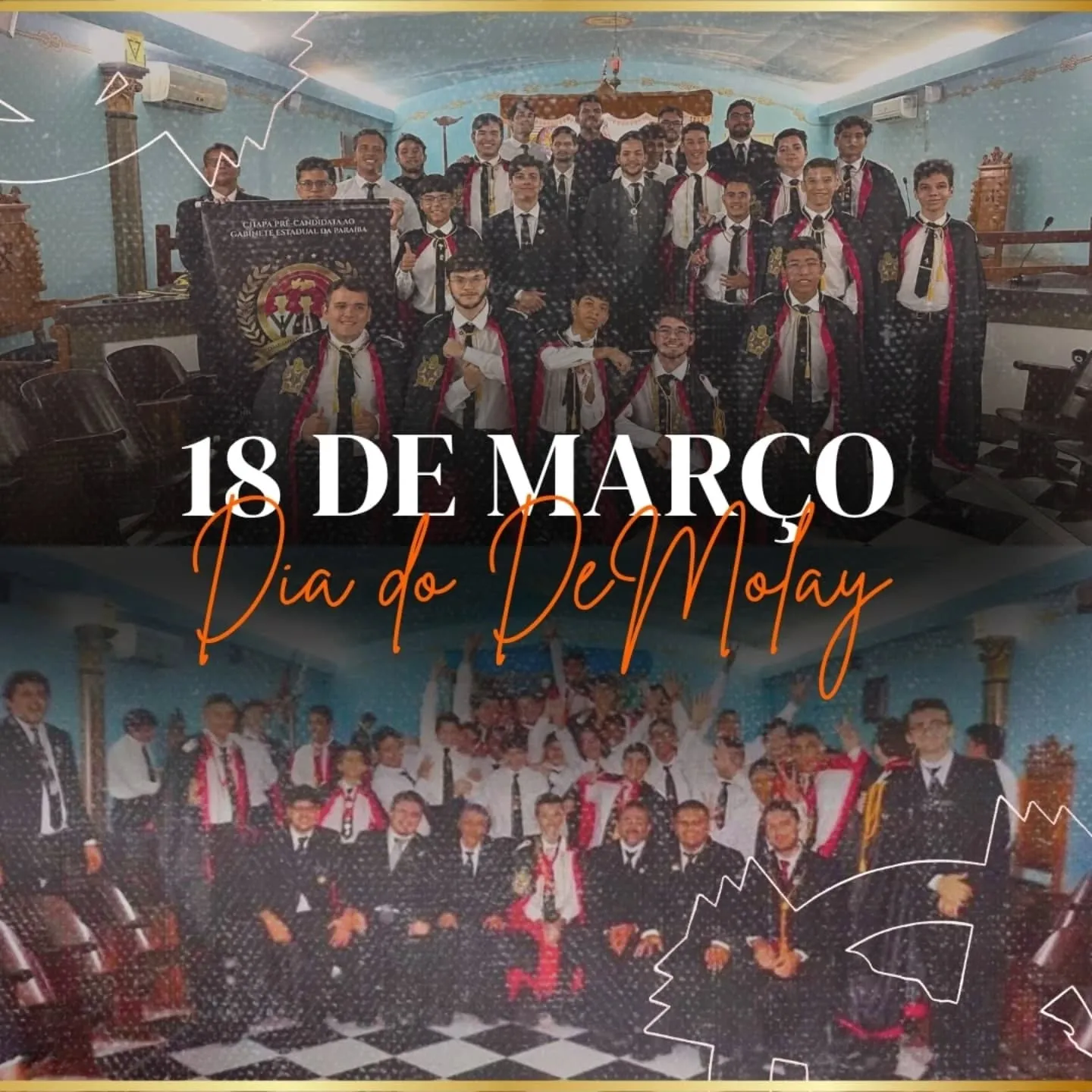 Hoje, 18 de março, é a data em que comemoramos o Dia do DeMolay e recordamos o legado e a…
