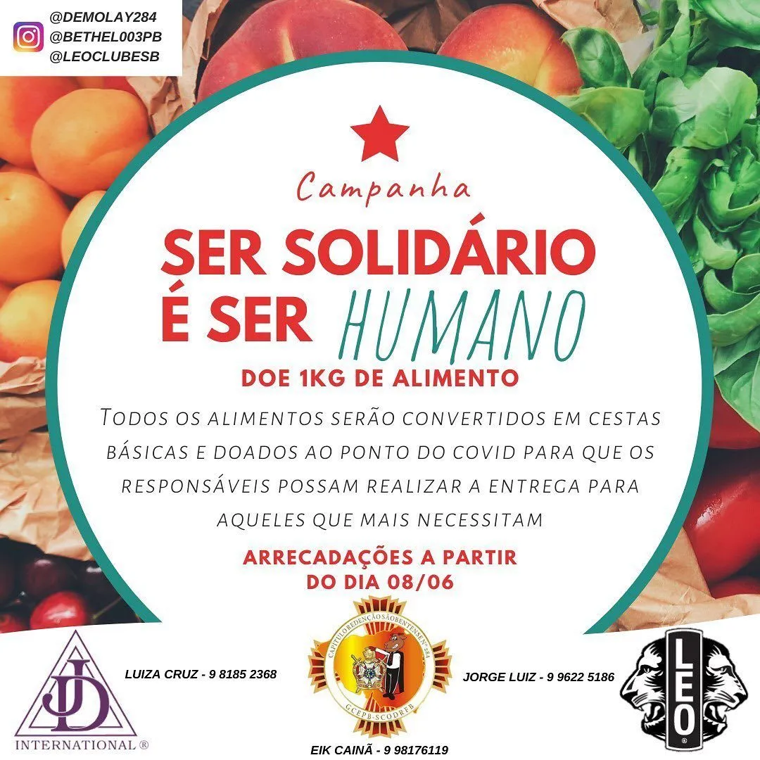 Em tempos de crise precisamos, ainda mais, lembrar daqueles que mais necessitam. Por isso,…