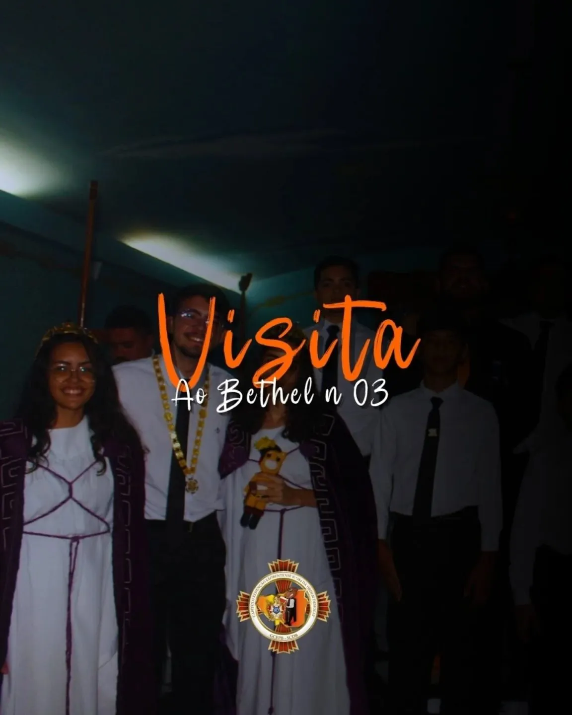O Capítulo Redenção Sãobentense esteve presente na cerimônia pública do Bethel Princesas d…