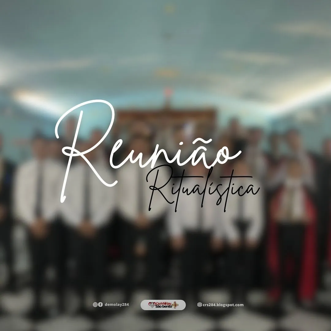 Neste sábado, 18/10, realizamos a 5ª Reunião Ritualística do Capítulo Redenção Sãobentense…