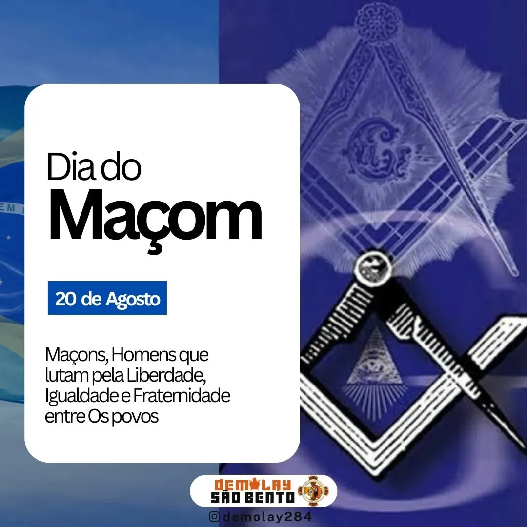 Hoje dia 20 de agosto, comemorando o dia do Maçom. @sabedoriacoragemejustica4165