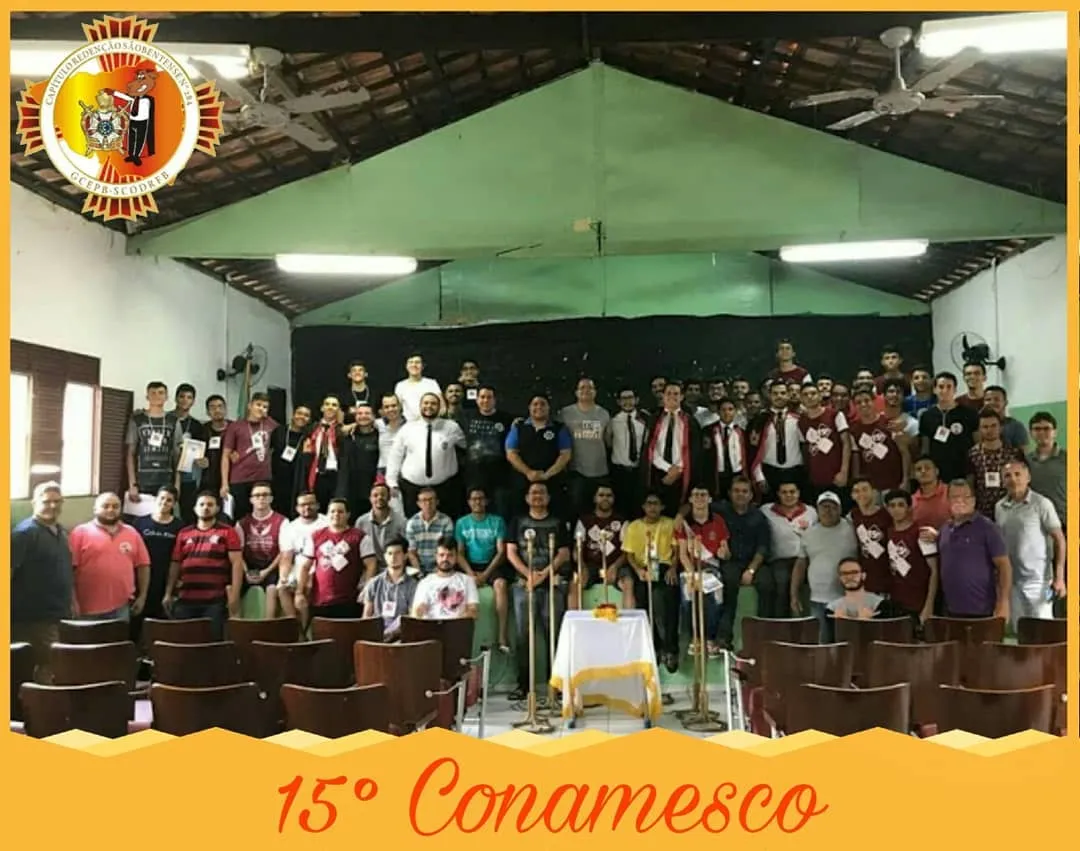Participação do Mestre Conselheiro eleito, Murilo Nóbrega, no 15° Conamesco.