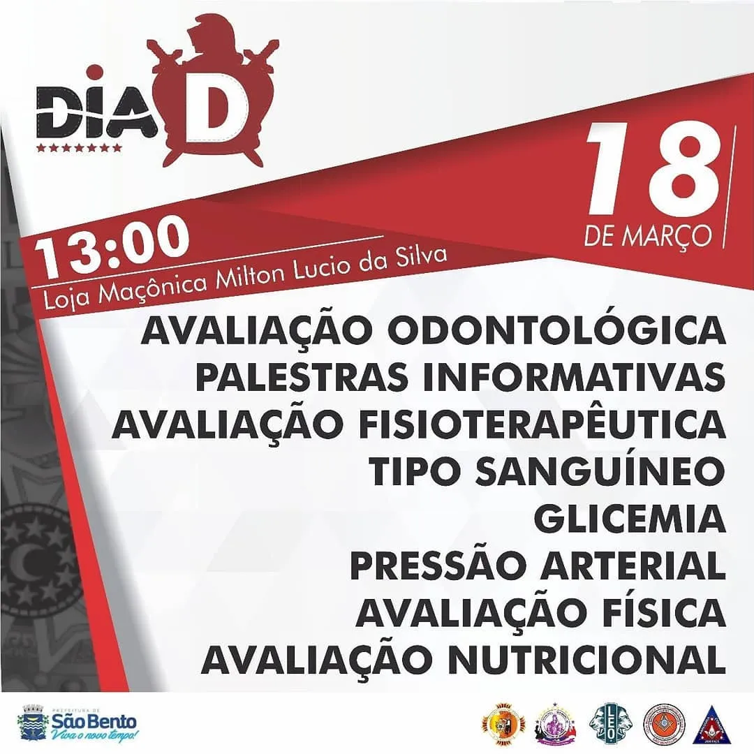 A Ordem DeMolay tem como uma de suas principais finalidades o exercício da solidariedade,…