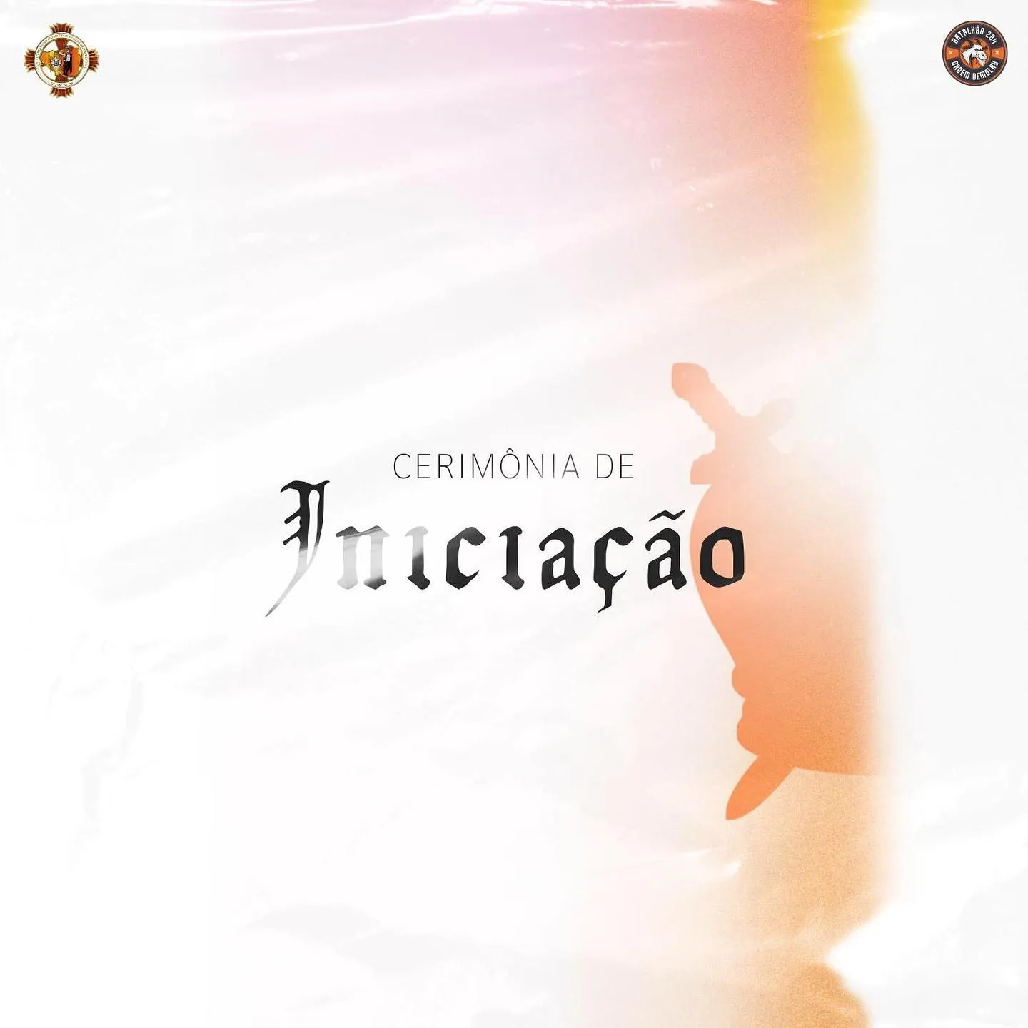 Registros de nossa iniciação, que ocorreu no do 10 de setembro, sábado. ⚔️