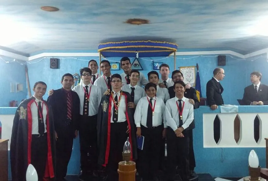O Batalhão 284 esteve presente ontem, na iniciação e posse do capítulo Guardiões da Virtud…