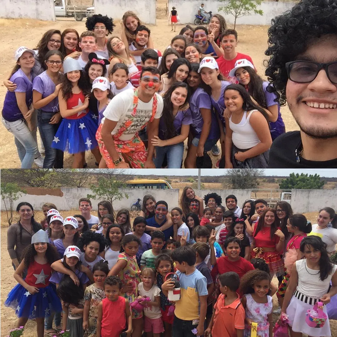 O capítulo "Redenção Sãobentense" realizou uma campanha do dia das crianças, no sítio Jure…
