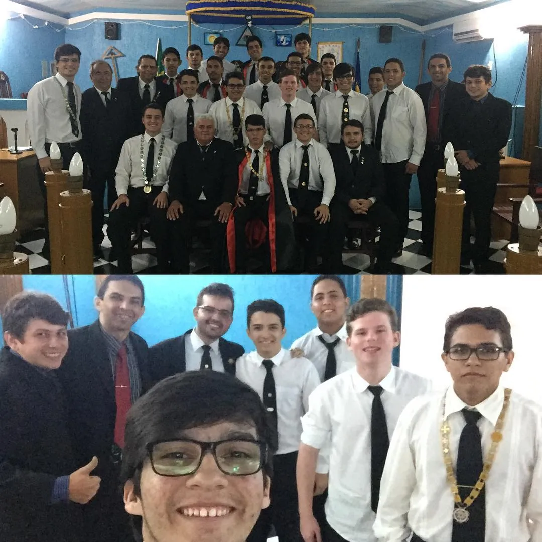 O capitulo Redenção Sãobentense, se fez presente na instalação dos oficiais da diretoria d…