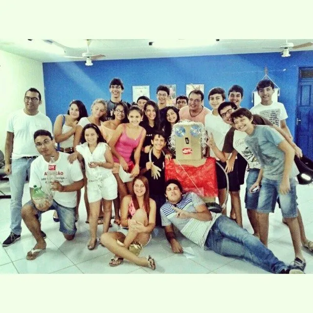 Essa foto foi fruto do nosso projeto "Reciclando Idéias" parabéns a família maçônica por e…