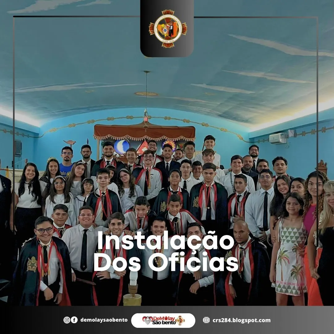 No sábado, 07 de fevereiro, nas dependências da Aug.•.Resp.•. Loja Maçônica Milton Lúcio d…